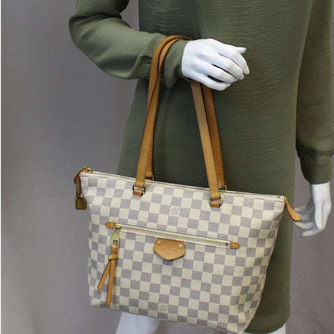 LOUIS VUITTON Iena PM Damier Azur  Shoulder Bag