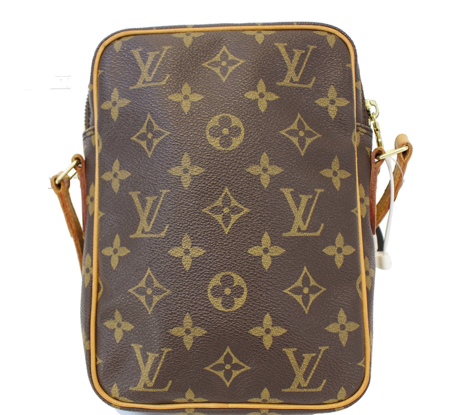 Louis Vuitton Danube 15 Monogram Canvas Crossbody Bag in Brown
