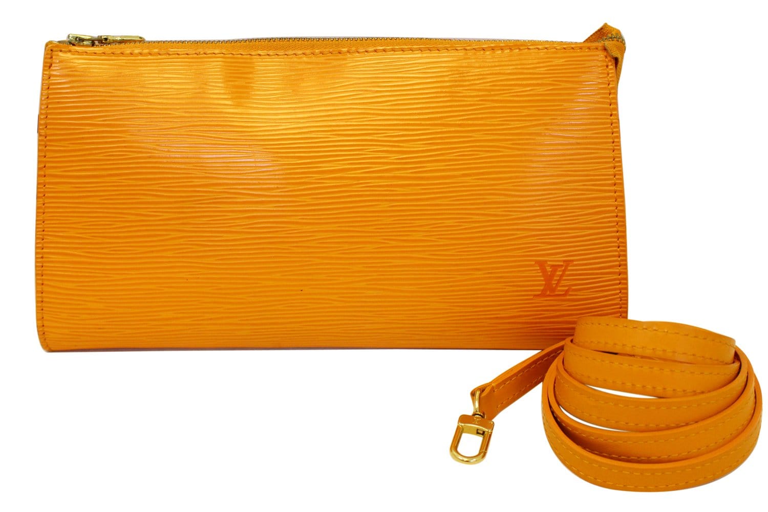 Louis Vuitton Pochette Accessoires NM Epi Leather Orange 217940319