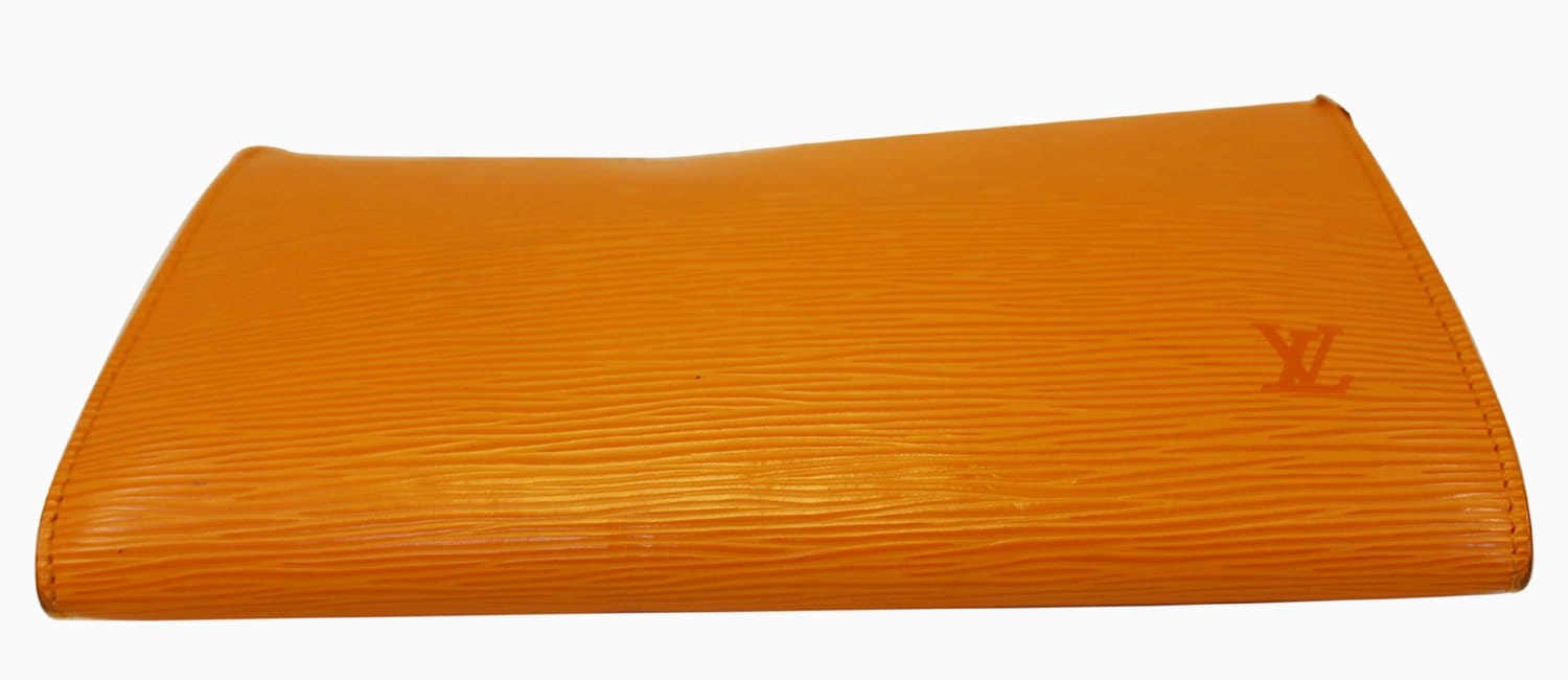 Louis Vuitton Orange Pouch – The Accessory Circle by X Terrace