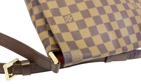 LOUIS VUITTON Damier Ebene Musette Salsa GM Crossbody Bag