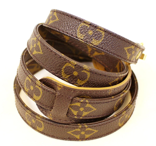 LOUIS VUITTON Monogram Brown Shoulder Strap For Metis and Similar