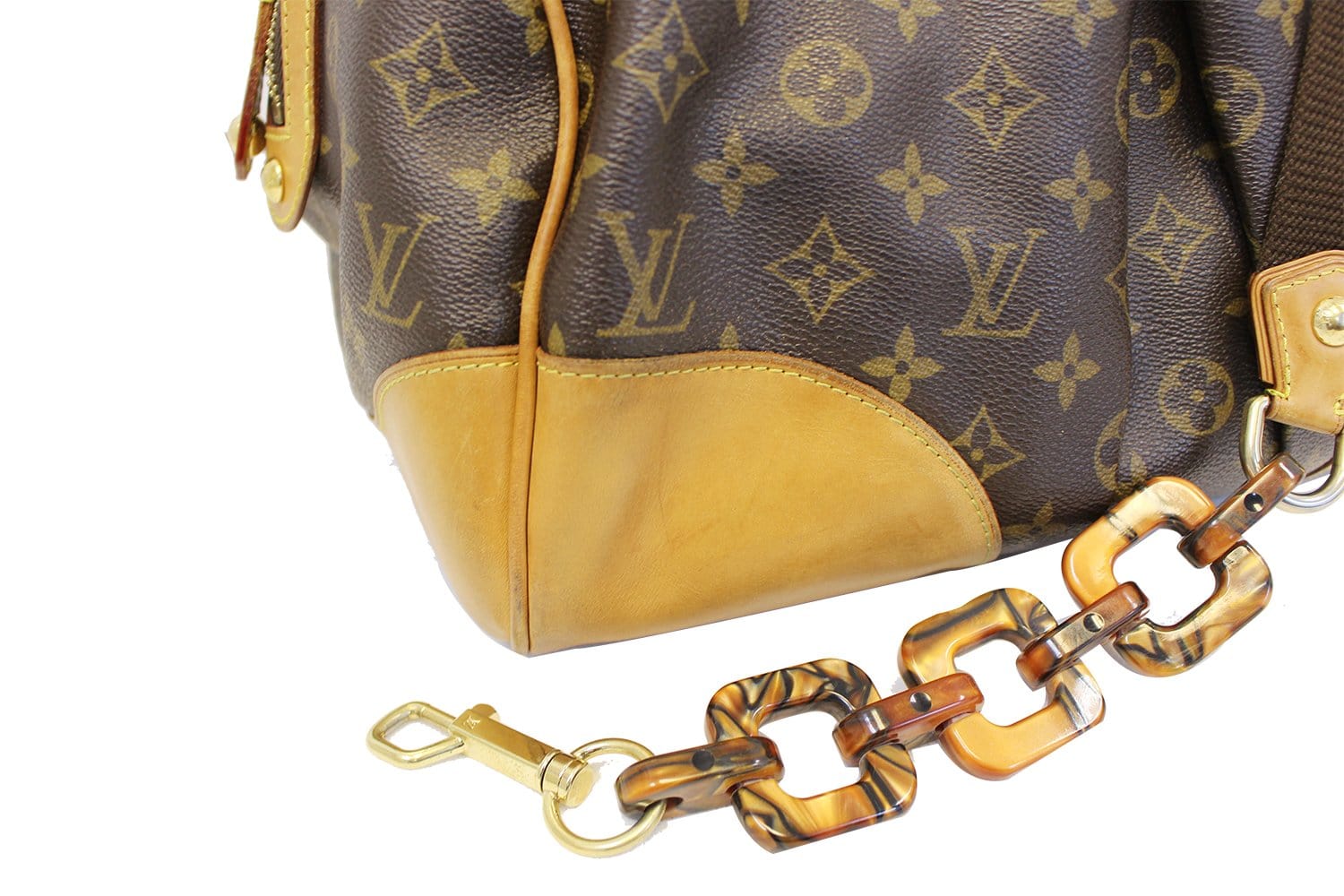 Louis Vuitton Monogram Stephen Boston Bag - Grey Handle Bags