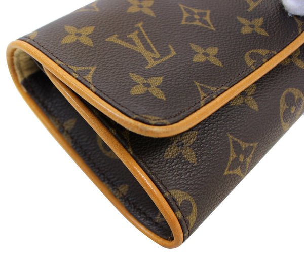 LOUIS VUITTON Monogram Canvas Pochette Twin GM Shoulder Bag