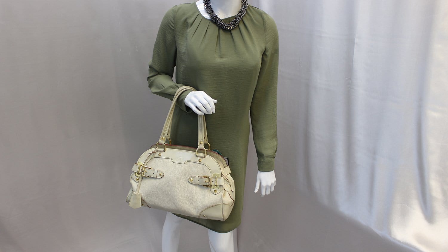 Louis Vuitton Suhali Le Radieux Handbag Leather Auction