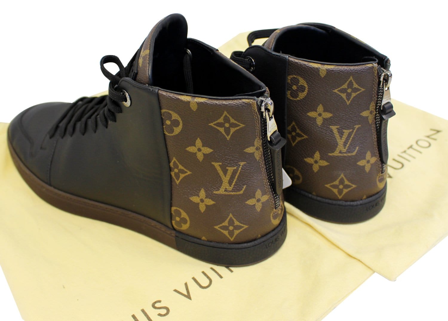 Sz 9 Louis Vuitton Mens Sneaker Match-Up Bicolor Sneakers 8.5/10