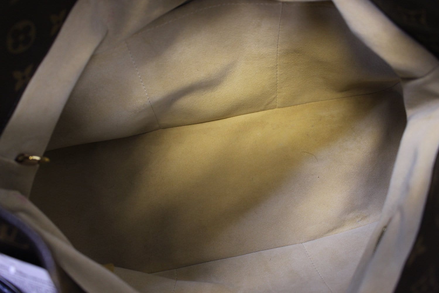 AUTH Louis Vuitton That's Love Tote Bag FL2017 Beige Canvas RARE in Sizes