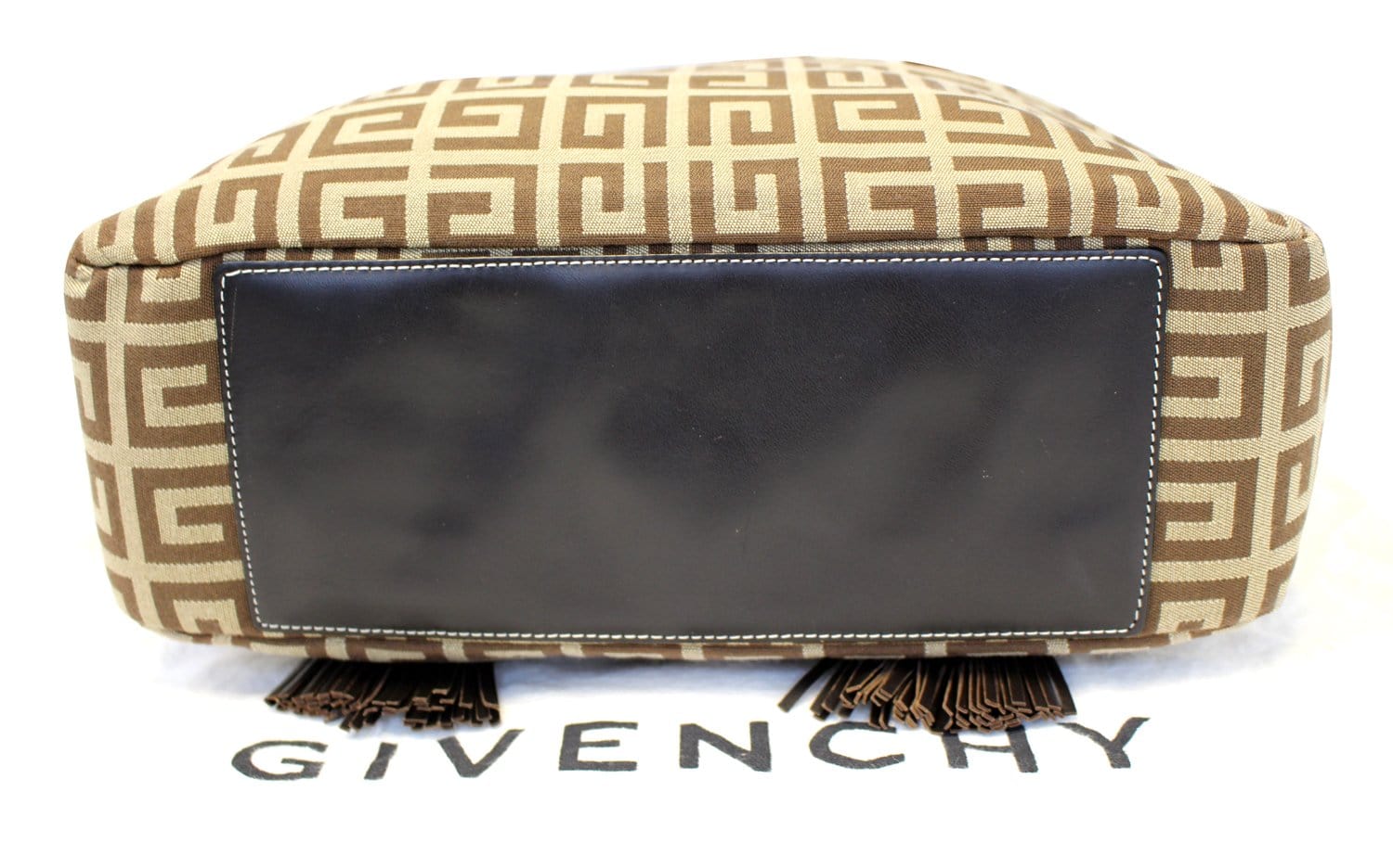 Vintage Givenchy travel duffle bag in classic monogram jacquard