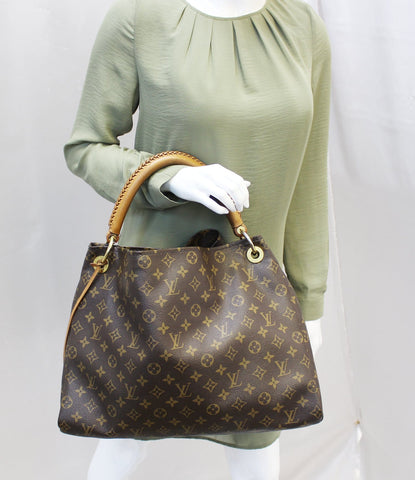 LOUIS VUITTON Artsy MM Monogram Canvas Tote Handbag