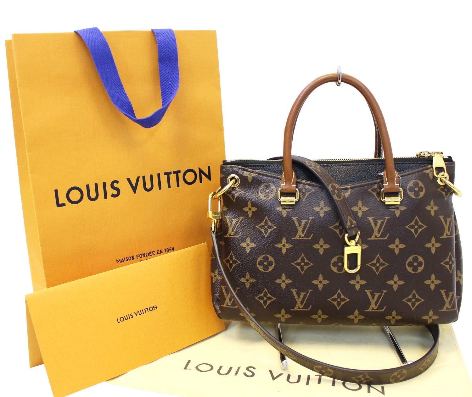 Louis Vuitton Pallas BB Monogram - Burgundy