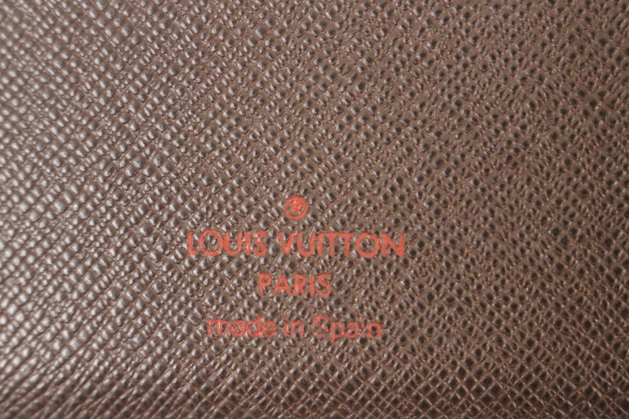 Louis Vuitton Damier Ebene Desk Agenda Bureau Diary Book Cover
