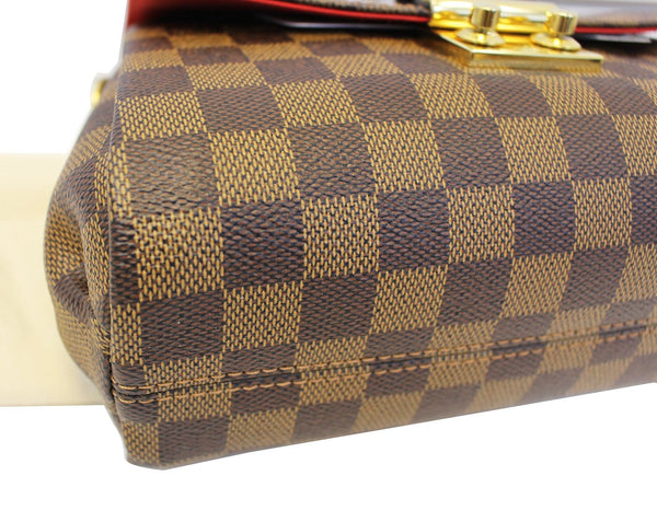 LOUIS VUITTON Damier Ebene Croisette Bag