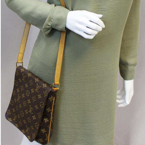 LOUIS VUITTON Musette Salsa Monogram Canvas  Shoulder Crossbody Bag