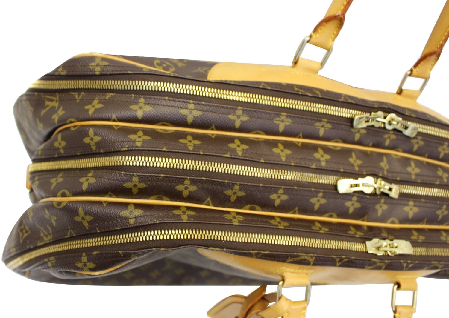 Alize 24 Heures Monogram Canvas Travel Bag with Strap – Poshbag