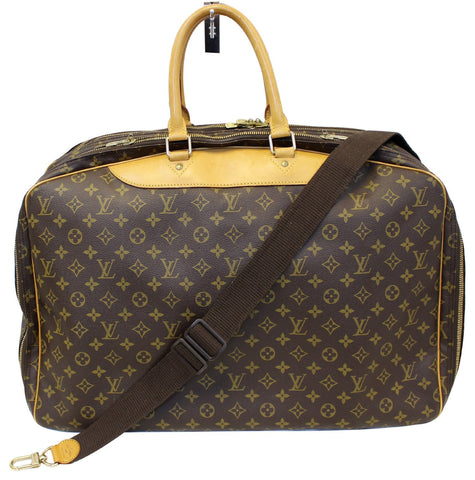 LOUIS VUITTON Monogram Canvas Alize 3 Poche Soft Suitcase Bag