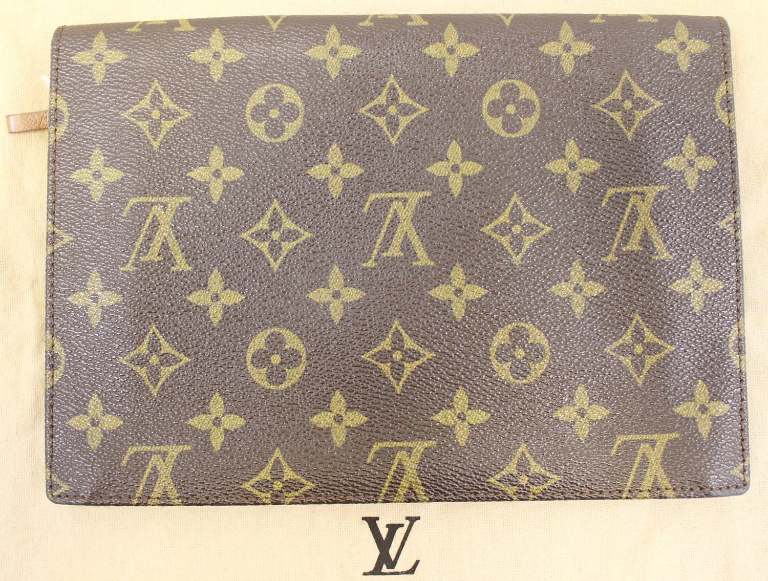 Louis Vuitton Vintage Monogram Canvas Rabat 20 Clutch (SHF