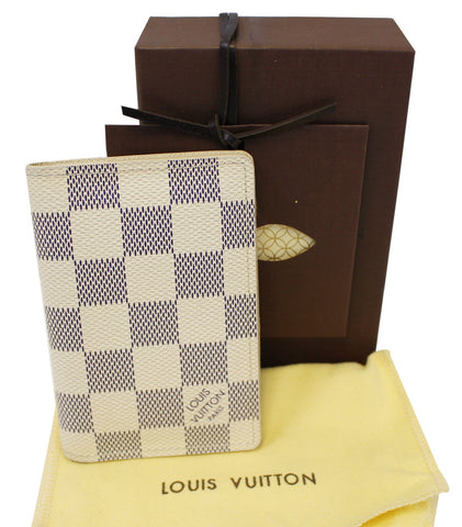 LOUIS VUITTON Damier Azur Organizer Du Posh Card Case