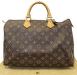 LOUIS VUITTON Monogram Canvas Speedy 35 Satchel Bag