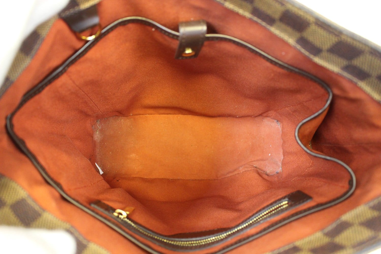 LOUIS VUITTON LV Cabas Mezzo Shoulder Bag Monogram Leather Brown M51151  82MS470
