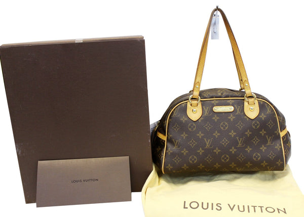 LOUIS VUITTON Monogram Montorgueil PM Shoulder Bag