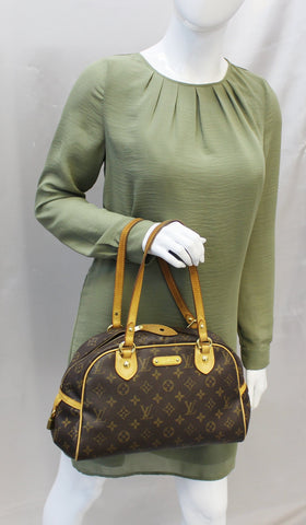 LOUIS VUITTON Monogram Montorgueil PM Shoulder Bag