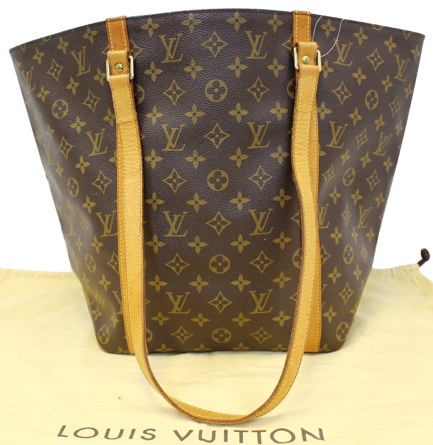 Louis Vuitton Monogram Canvas Sac Shopping Tote Bag Louis Vuitton