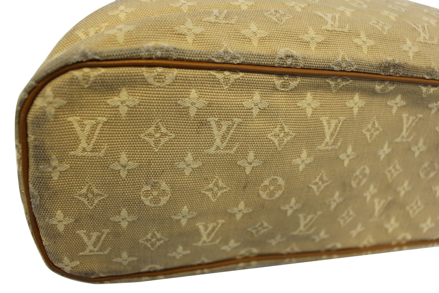 Linen handbag Louis Vuitton Beige in Linen - 35306529