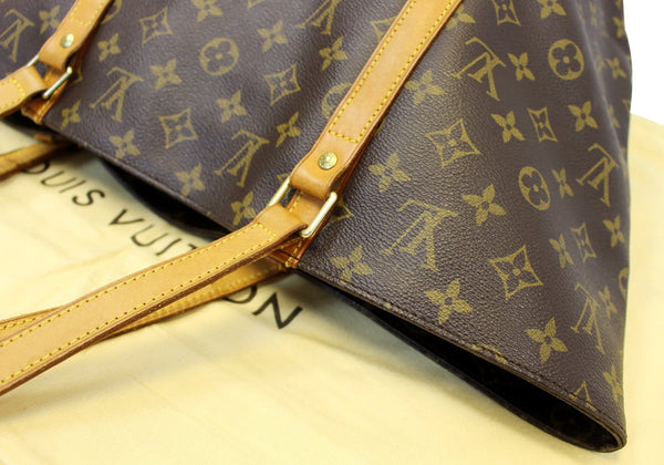 LOUIS VUITTON Monogram Canvas Sac Shopping Tote Bag