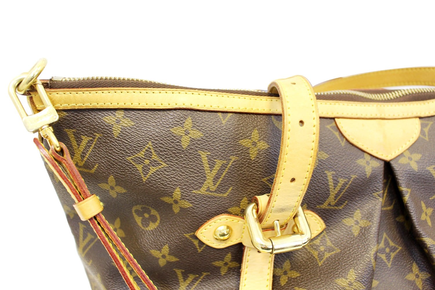 Louis Vuitton Monogram Palermo Gm Tote Shoulder Bag 