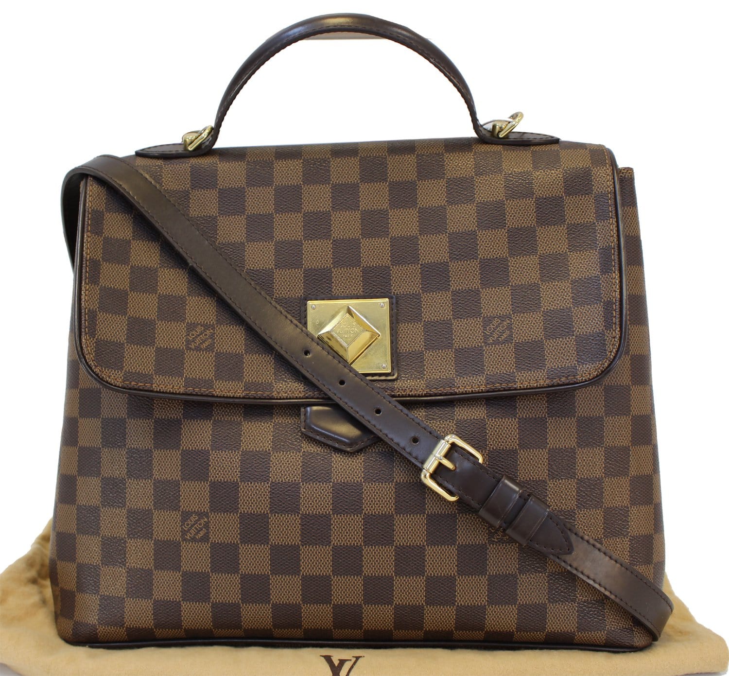 Louis Vuitton Damier Ebene Bergamo MM