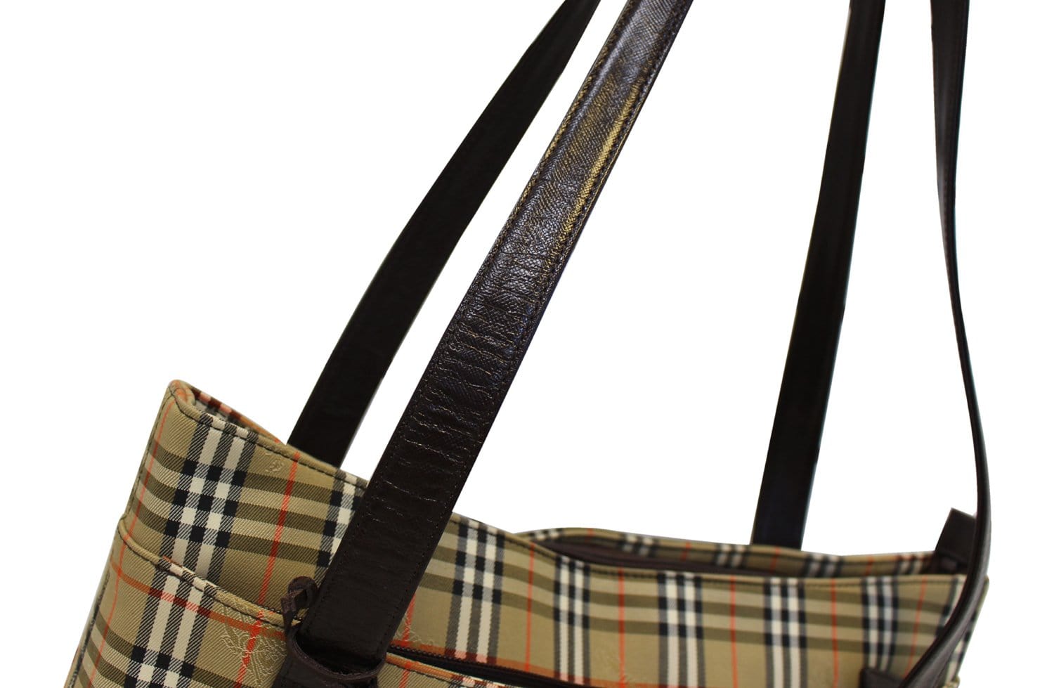 Burberry Burberry Novacheck Shoulder Bag Canvas Leather Beige x Brown –  NUIR VINTAGE