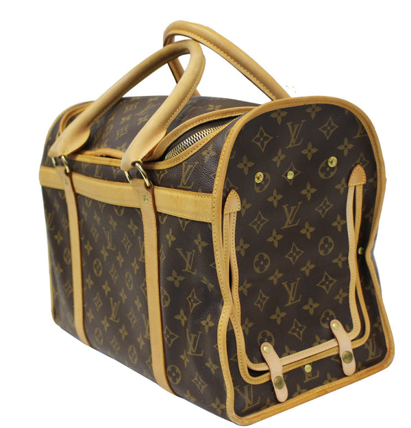 LOUIS VUITTON Monogram Canvas Sac Chien Dog Carrier Bag