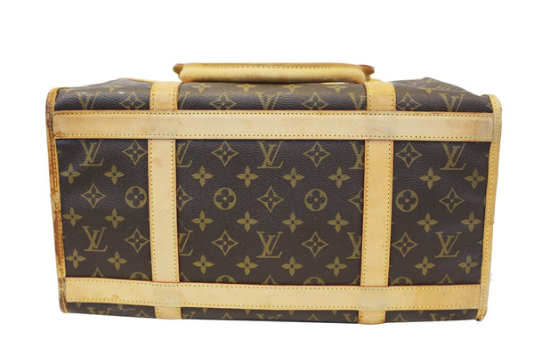 LOUIS VUITTON Monogram Canvas Sac Chien Dog Carrier Bag