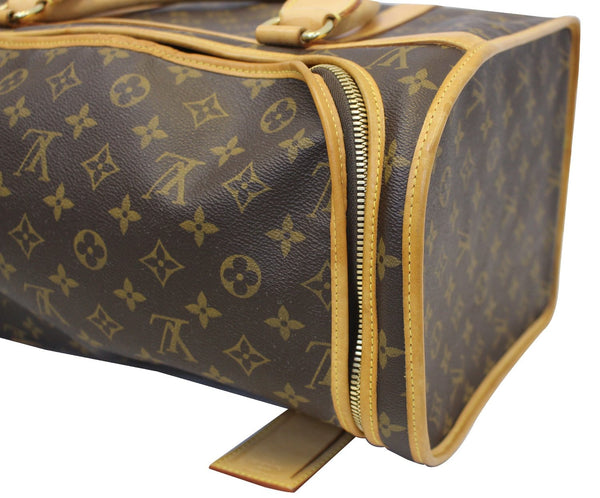 LOUIS VUITTON Monogram Canvas Sac Chien Dog Carrier Bag