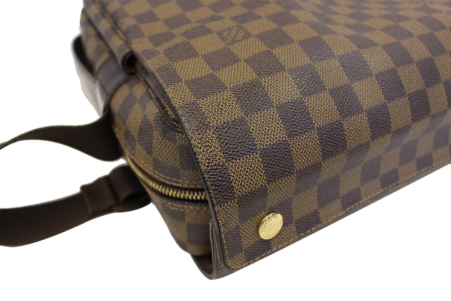 Louis Vuitton Damier Naviglio Shoulder Bag Crossbody Ebene Men Excellent  Z1603