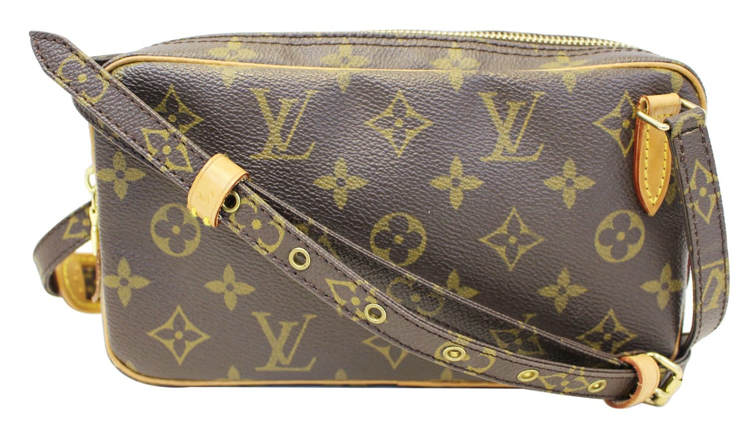 Louis Vuitton Monogram Canvas Pochette Marly Bandoulière Crossbody Bag on  SALE