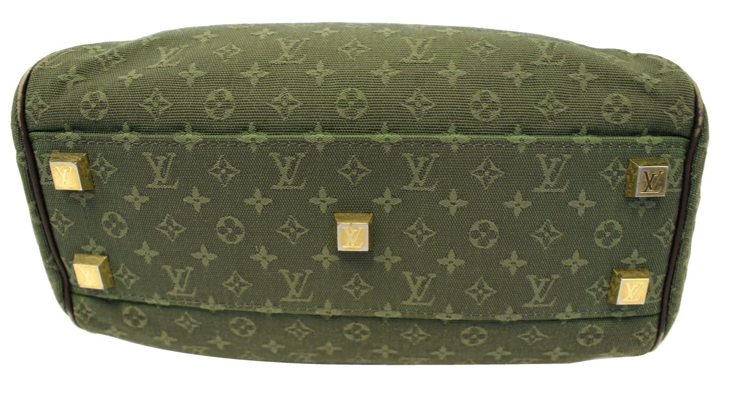 LOUIS VUITTON Monogram Mini Josephine GM Hand Bag Beige M92310 LV