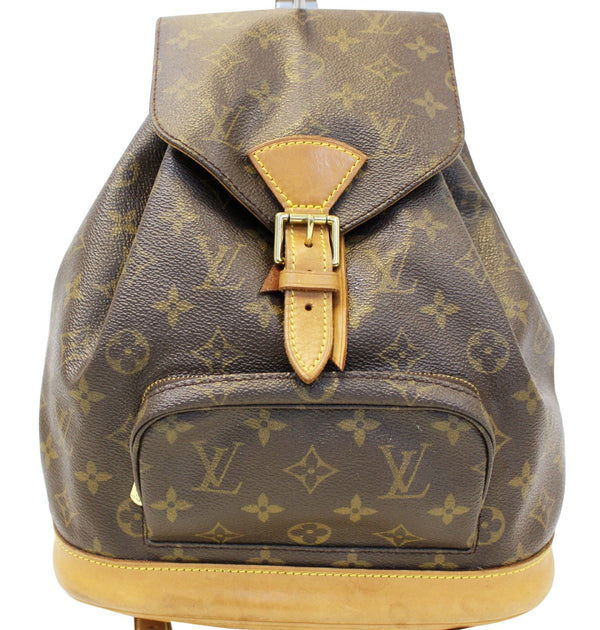 LOUIS VUITTON Monogram Canvas Montsouris MM Backpack Bag