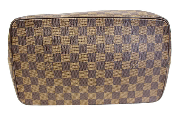 LOUIS VUITTON Damier Ebene Saleya MM Shoulder Handbag