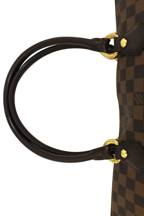 LOUIS VUITTON Damier Ebene Saleya MM Shoulder Handbag