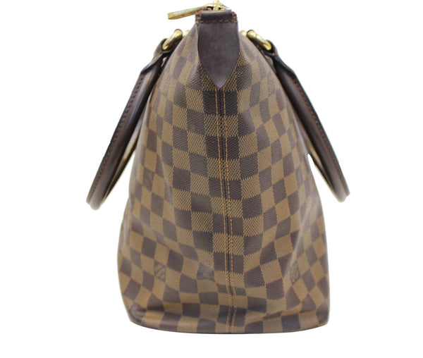 LOUIS VUITTON Damier Ebene Saleya MM Shoulder Handbag