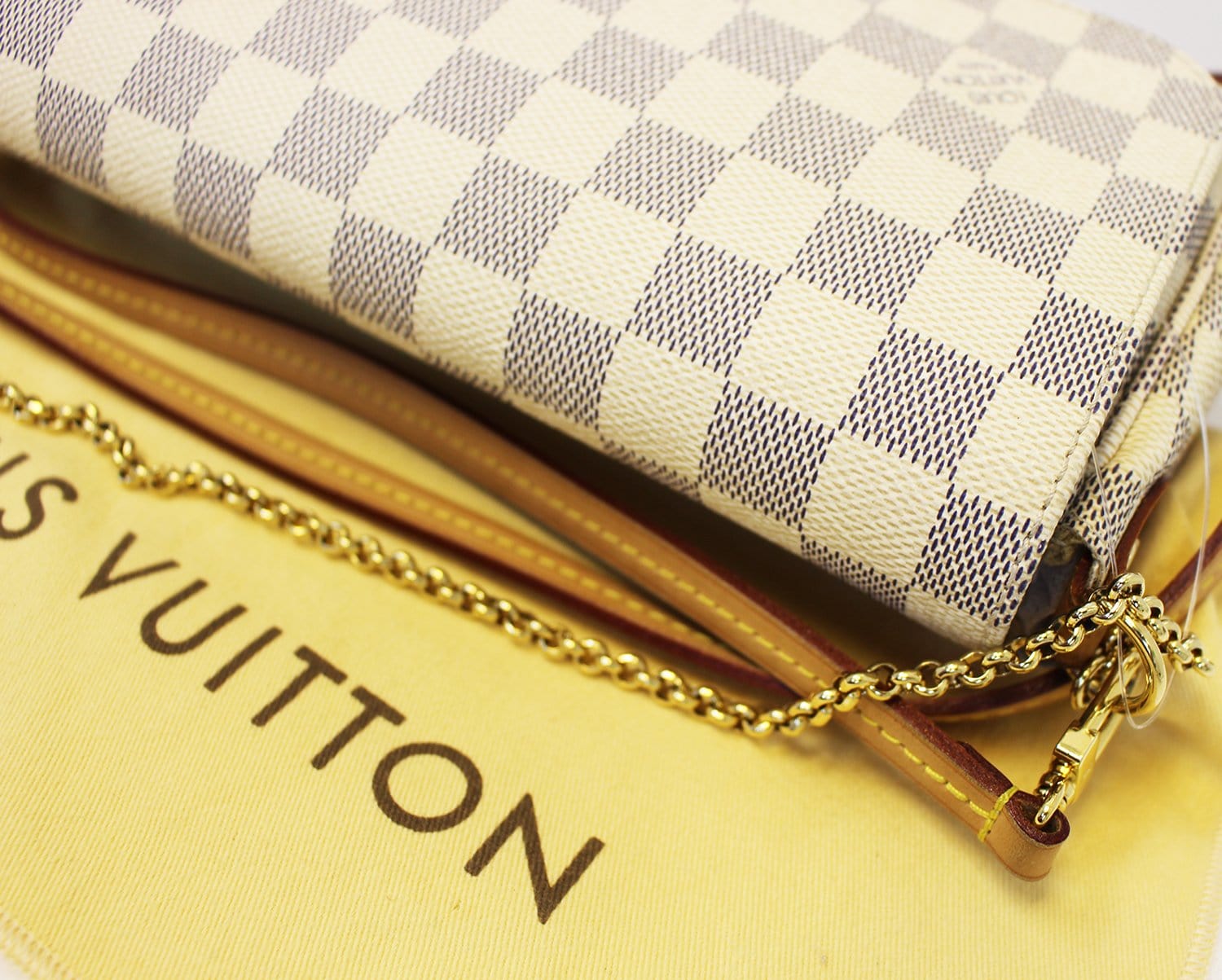 Louis Vuitton Damier Azure Crossbody Gold - $295 (77% Off Retail