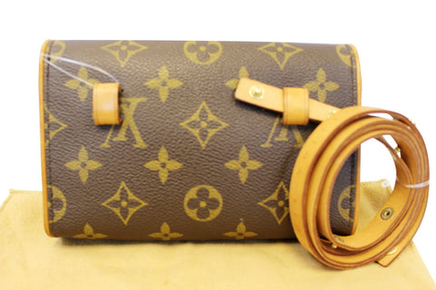 LOUIS VUITTON Monogram Canvas Pochette Florentine Bag