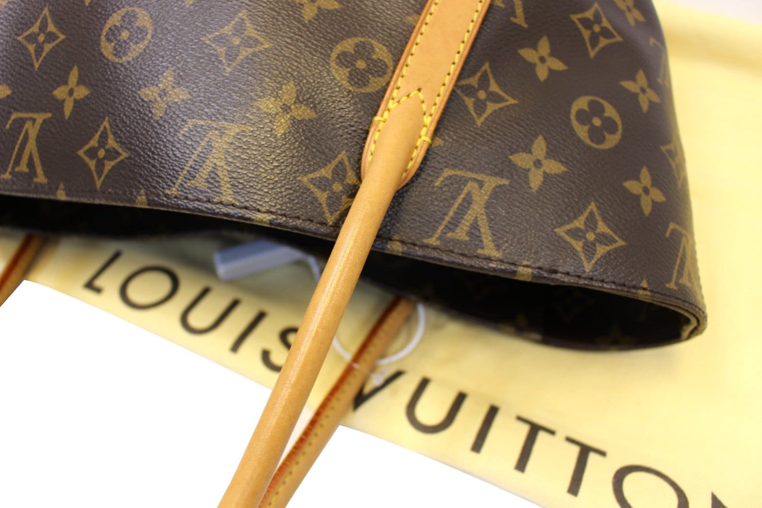 Raspail leather handbag Louis Vuitton Brown in Leather - 38075251