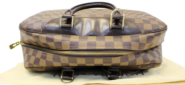 LOUIS VUITTON Damier Ebene Deauville Special Order Satchel Bag