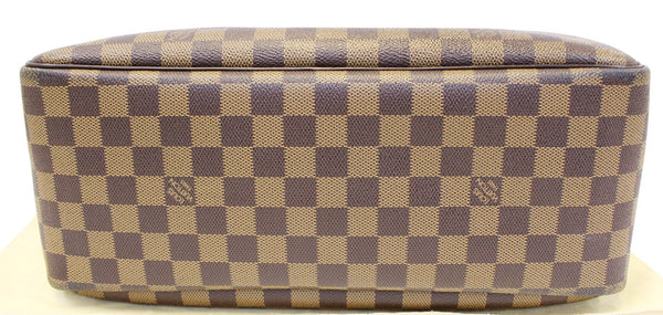 LOUIS VUITTON Damier Ebene Deauville Special Order Satchel Bag