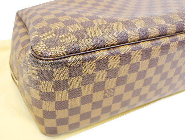 LOUIS VUITTON Damier Ebene Deauville Special Order Satchel Bag