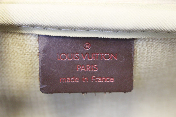 LOUIS VUITTON Damier Ebene Deauville Special Order Satchel Bag