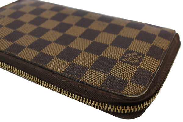 LOUIS VUITTON Damier Ebene Zippy Long Wallet