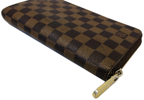 LOUIS VUITTON Damier Ebene Zippy Long Wallet